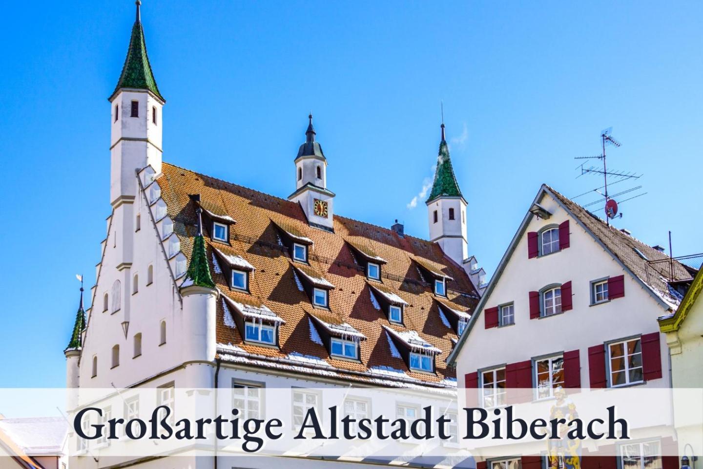 Relaxapartment 2 Massagesessel Smarttv Kueche Biberach an der Riß Екстериор снимка